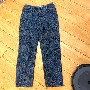 Liz Claiborne embroidered pants